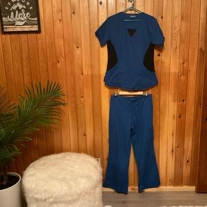 Buttersoft Scrub Set Blue Medium